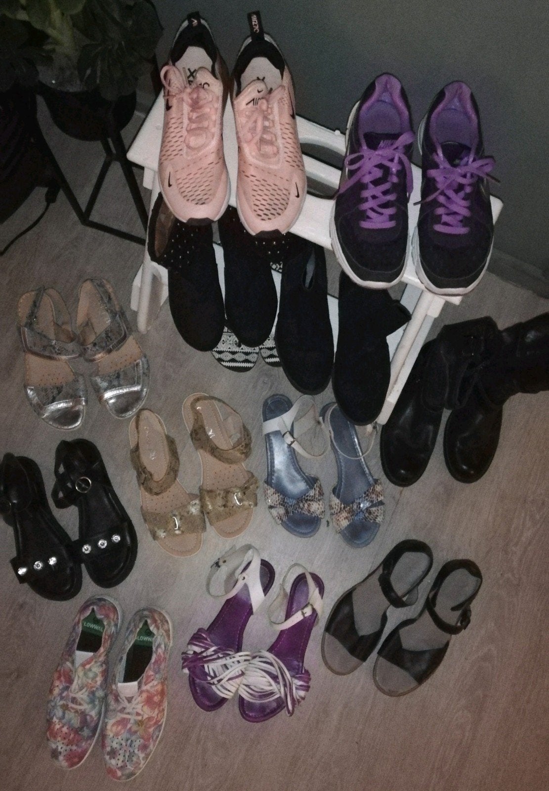 partij van 14 paar dames schoenen, mt 38/38,5 & 40, Ophalen, Overige kleuren, Nike, Sneakers of Gympen