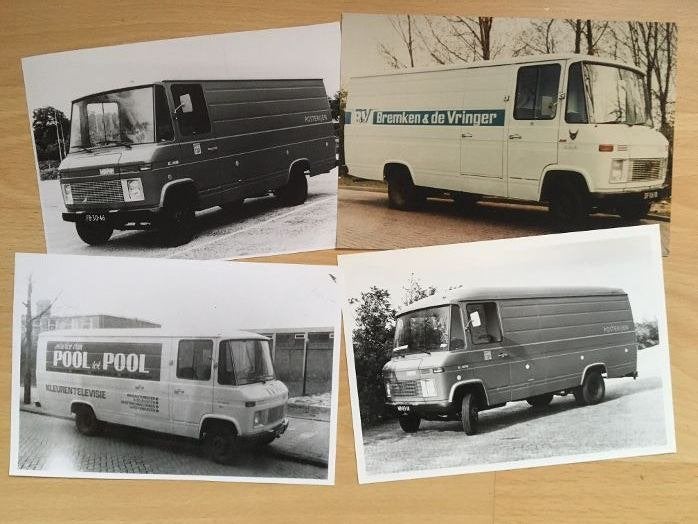 vier foto's van hanomag-henschel, 1960 tot 1980, Foto, Ophalen of Verzenden, Zo goed als nieuw