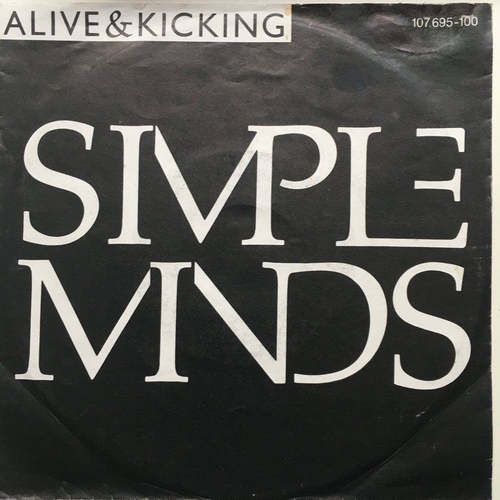 S246 Simple minds Alive and kicking GERM 85 €4, Cd's en Dvd's, Vinyl Singles, 7 inch, Ophalen of Verzenden, Pop, Overige typen
