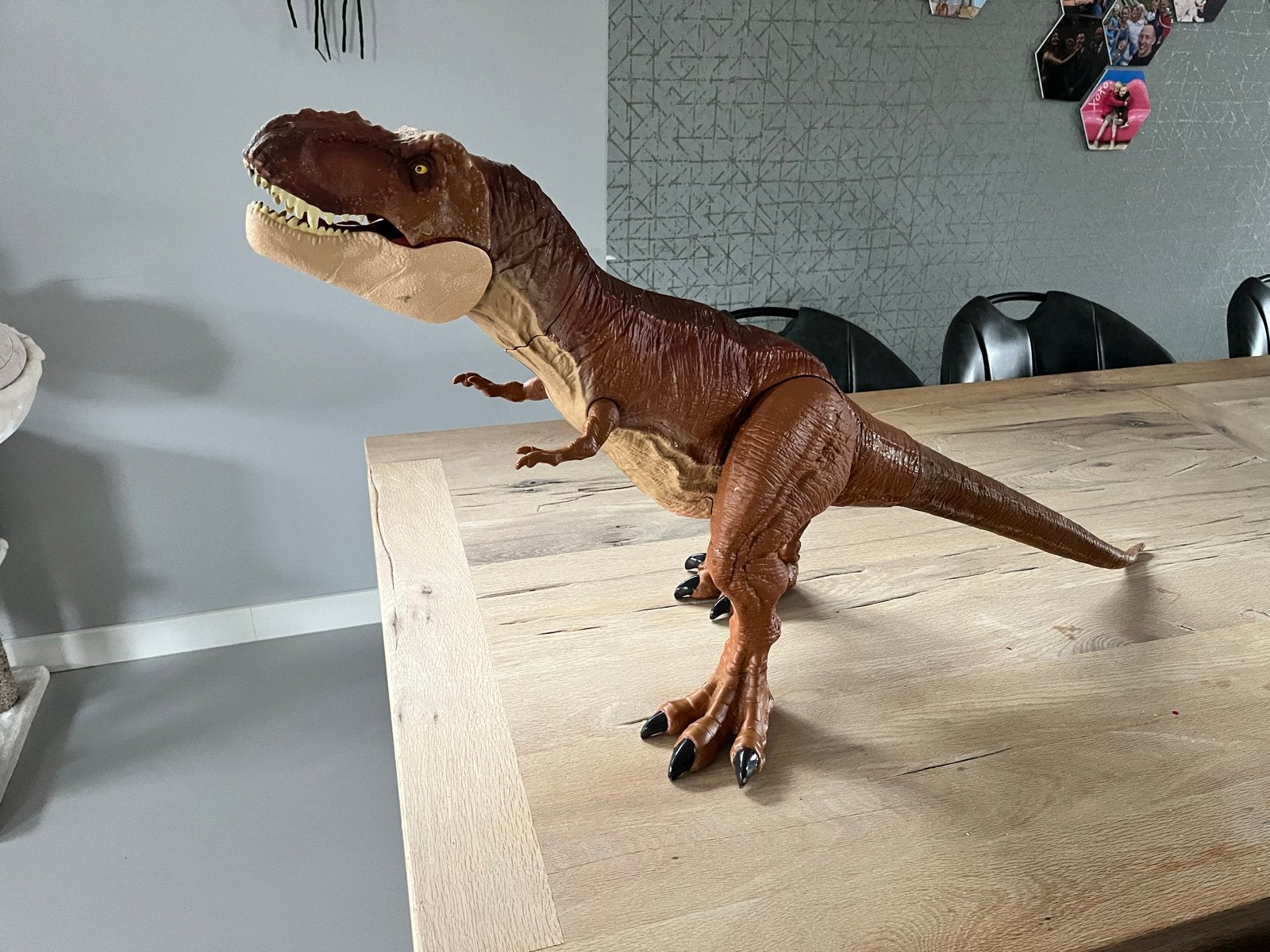 Gigantische Jurassic World T-Rex - ruim 1 meter!, Ophalen, Gebruikt