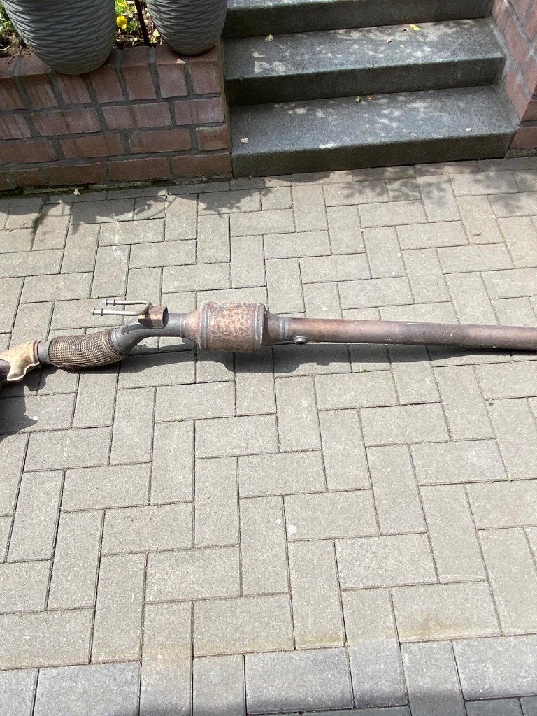 Uitlaat, Auto-onderdelen, Ophalen, Gebruikt, Volkswagen