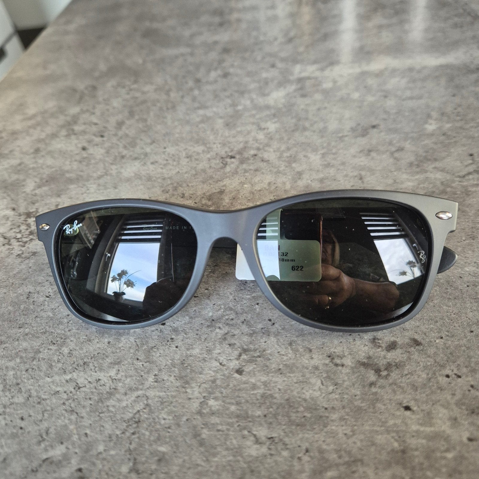 Ray-ban wayfarer zonnebril, Zonnebril, Zwart, Nieuw, Ophalen of Verzenden