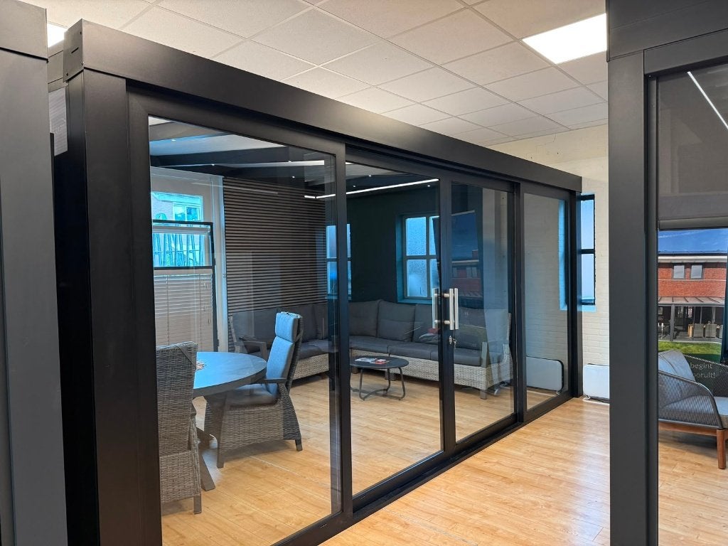 Foto 7 van Veranda Tuinkamer 500 x 350 / Schuifpui / Aluminium wanden