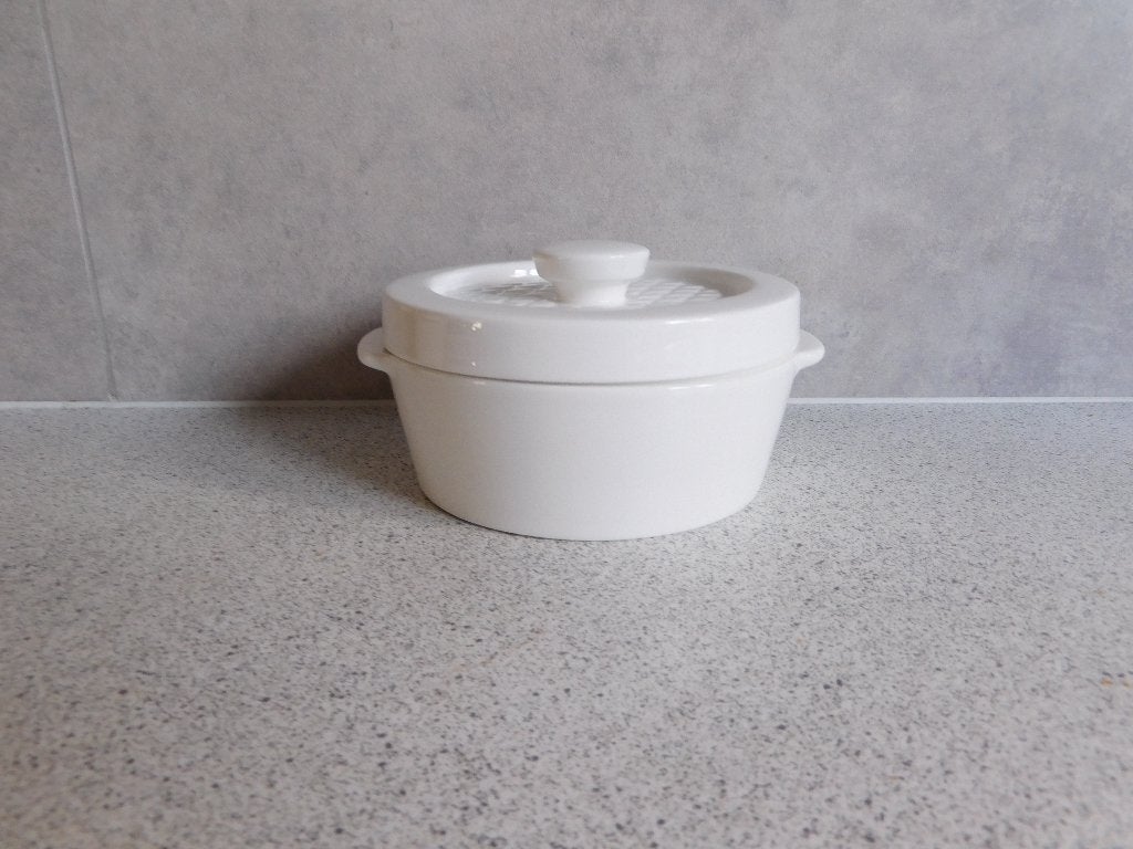 Boska Botervloot Wit 500 ml. 14x7 cm., Overige merken, Keramiek, Overige typen, Ophalen of Verzenden