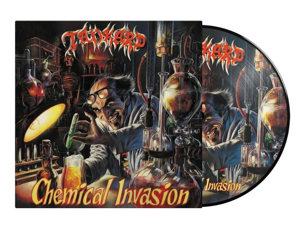 Tankard -Chemical Invasion Picture Disc LP Thrash Metal 1987, Ophalen of Verzenden, Nieuw in verpakking