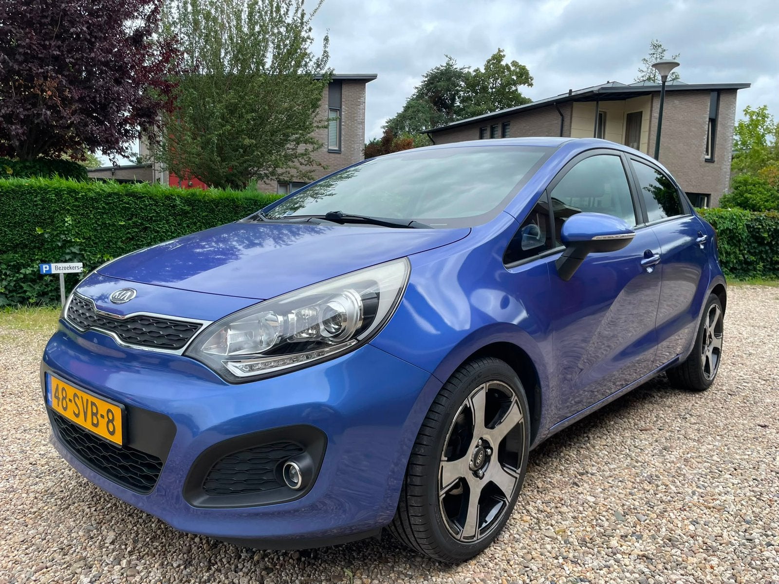 Kia Rio 1.2 I super pack 5DRS 2011 | AIRCO | CRUISE | NAP |, Auto's, Kia, 450 kg, 4 cilinders, Blauw, 49 €/maand