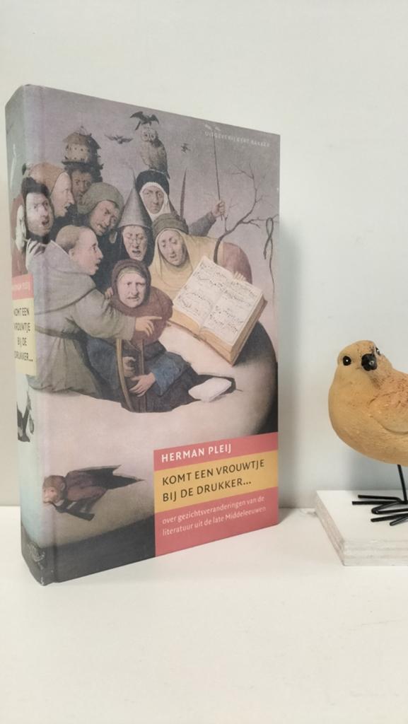 Pleij, Herman;  Komt een vrouwtje bij de drukker, Ophalen of Verzenden, Gelezen