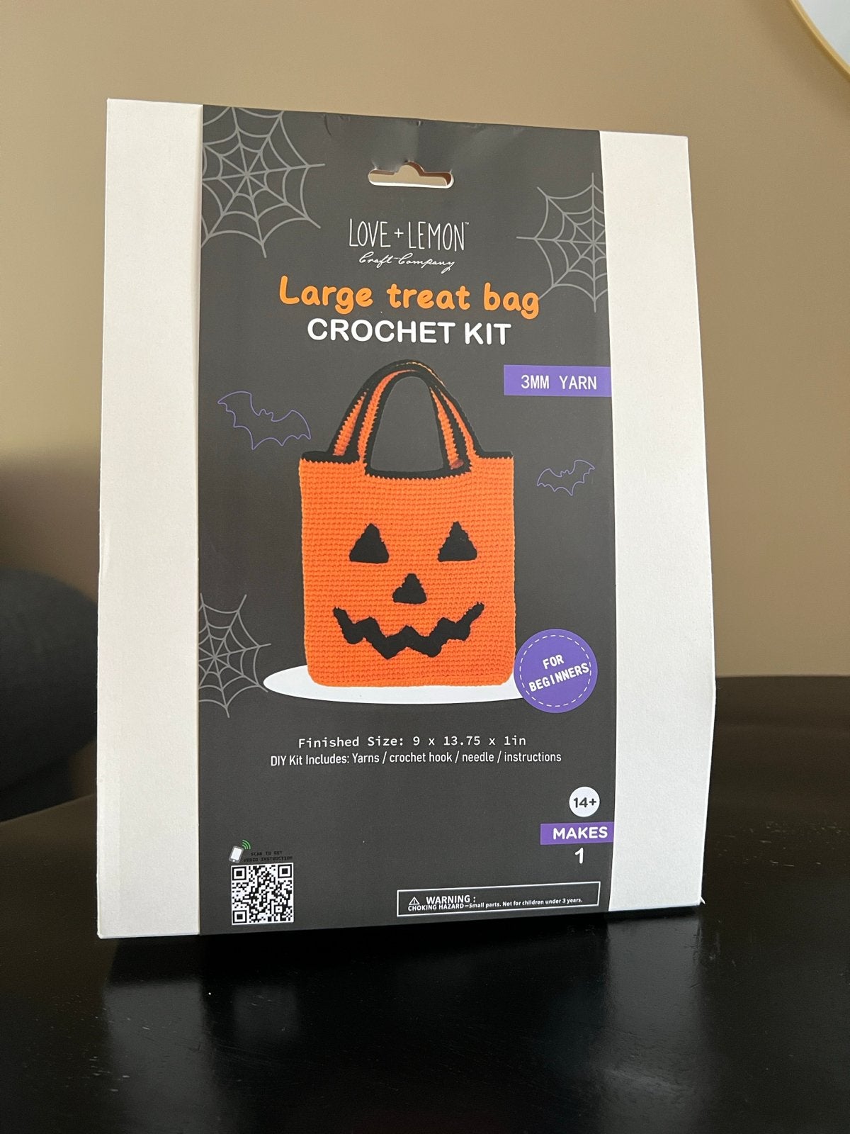 Haakpakket Halloween Tas TK Maxx Nieuw, Ophalen of Verzenden, Nieuw, Haken, Overige typen