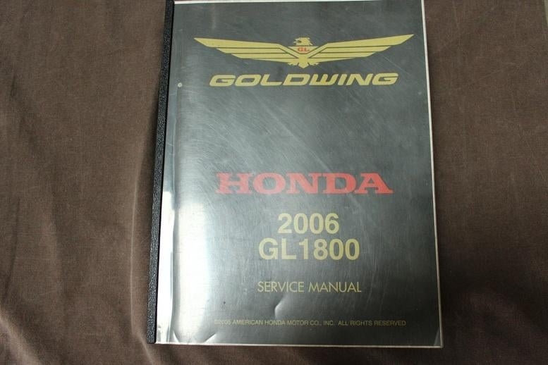 Honda GL1800 2006 Goldwing motorcycle service manual, Ophalen of Verzenden, Honda