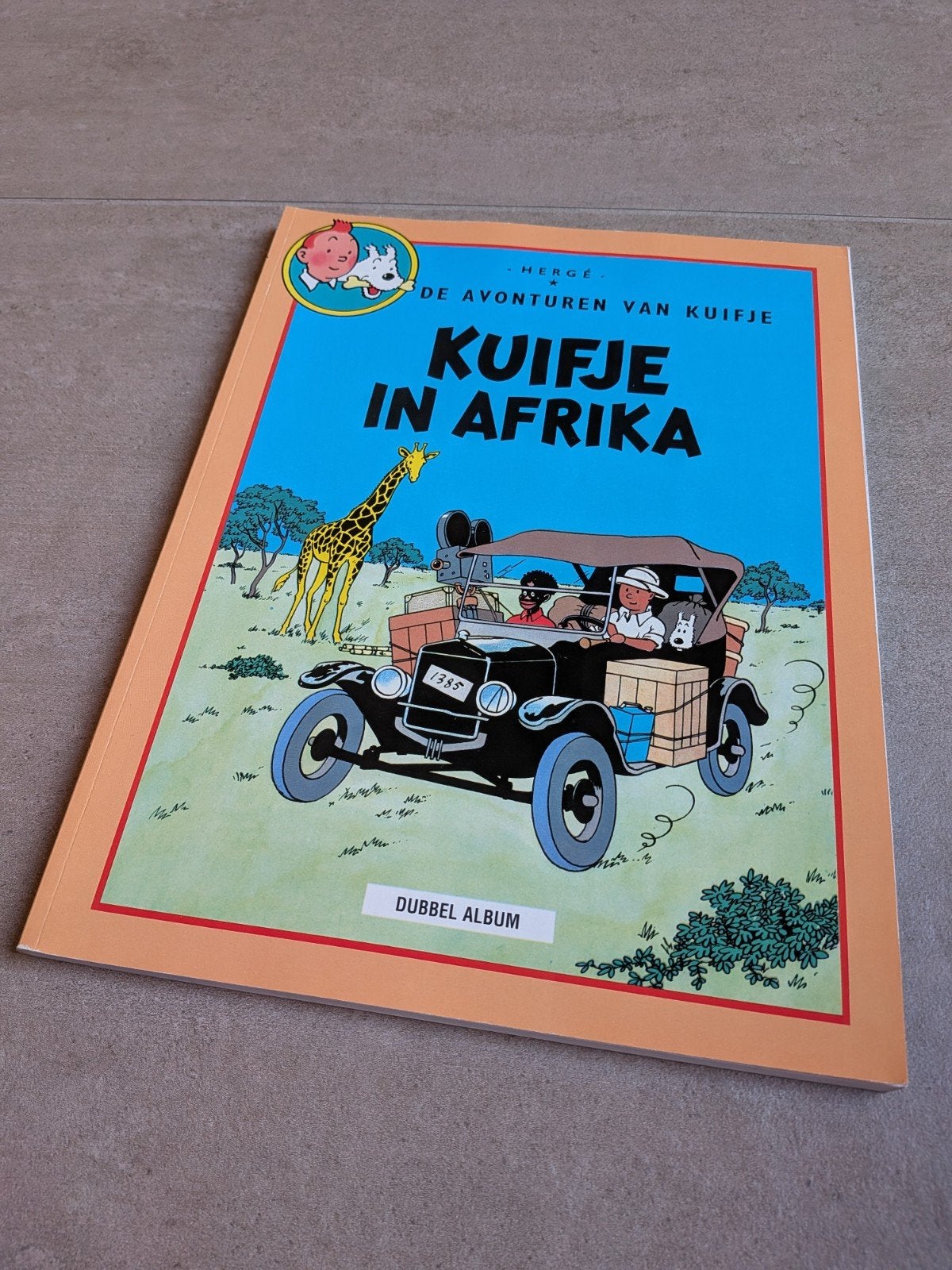 Dubbelalbum: Kuifje in Afrika & Kuifje in Amerika, Boeken, Eén stripboek, Ophalen of Verzenden, Nieuw, Hergé