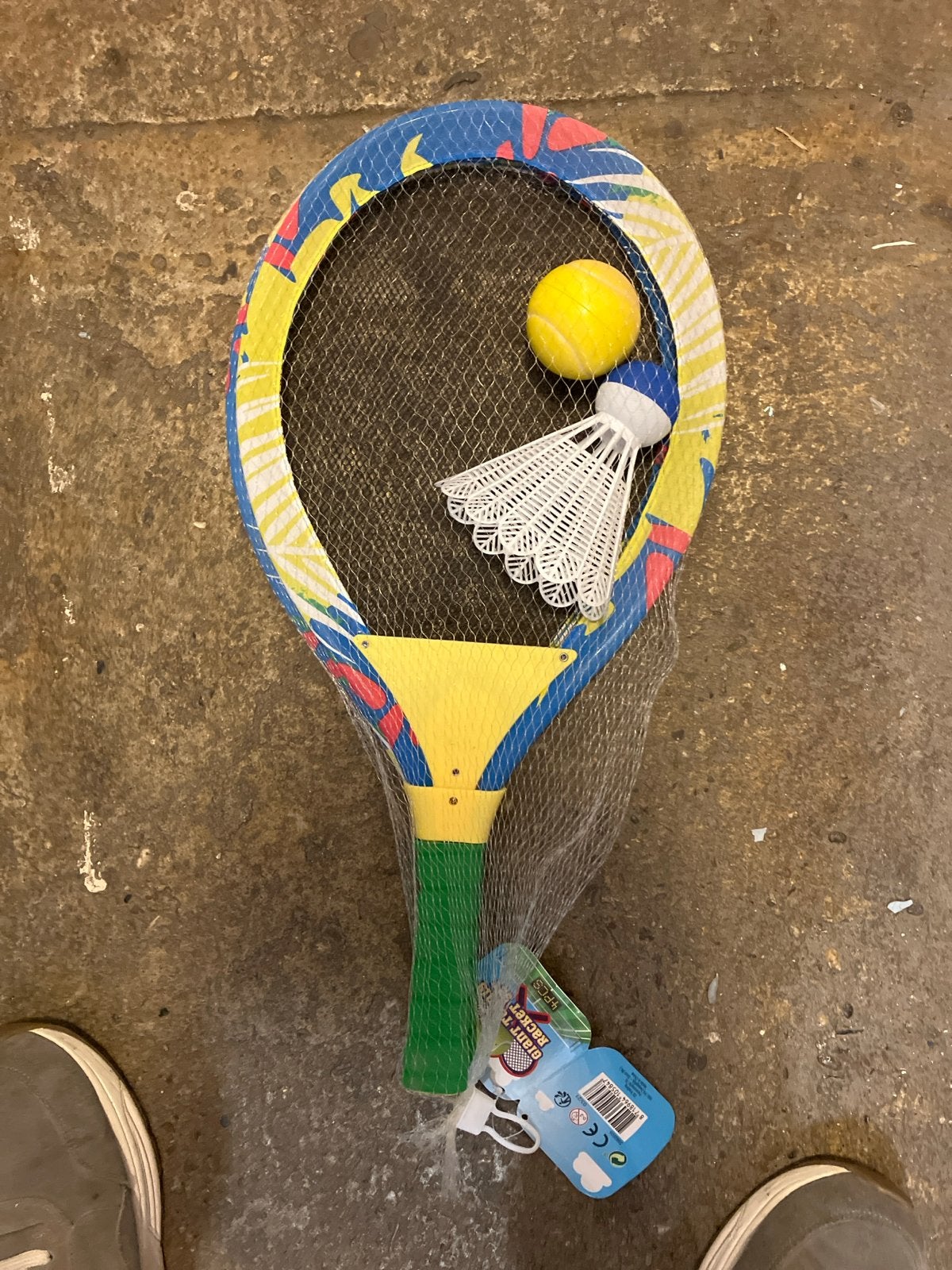 Racketset met shuttle en bal (2 stuks), Ophalen, Nieuw, Racket(s)