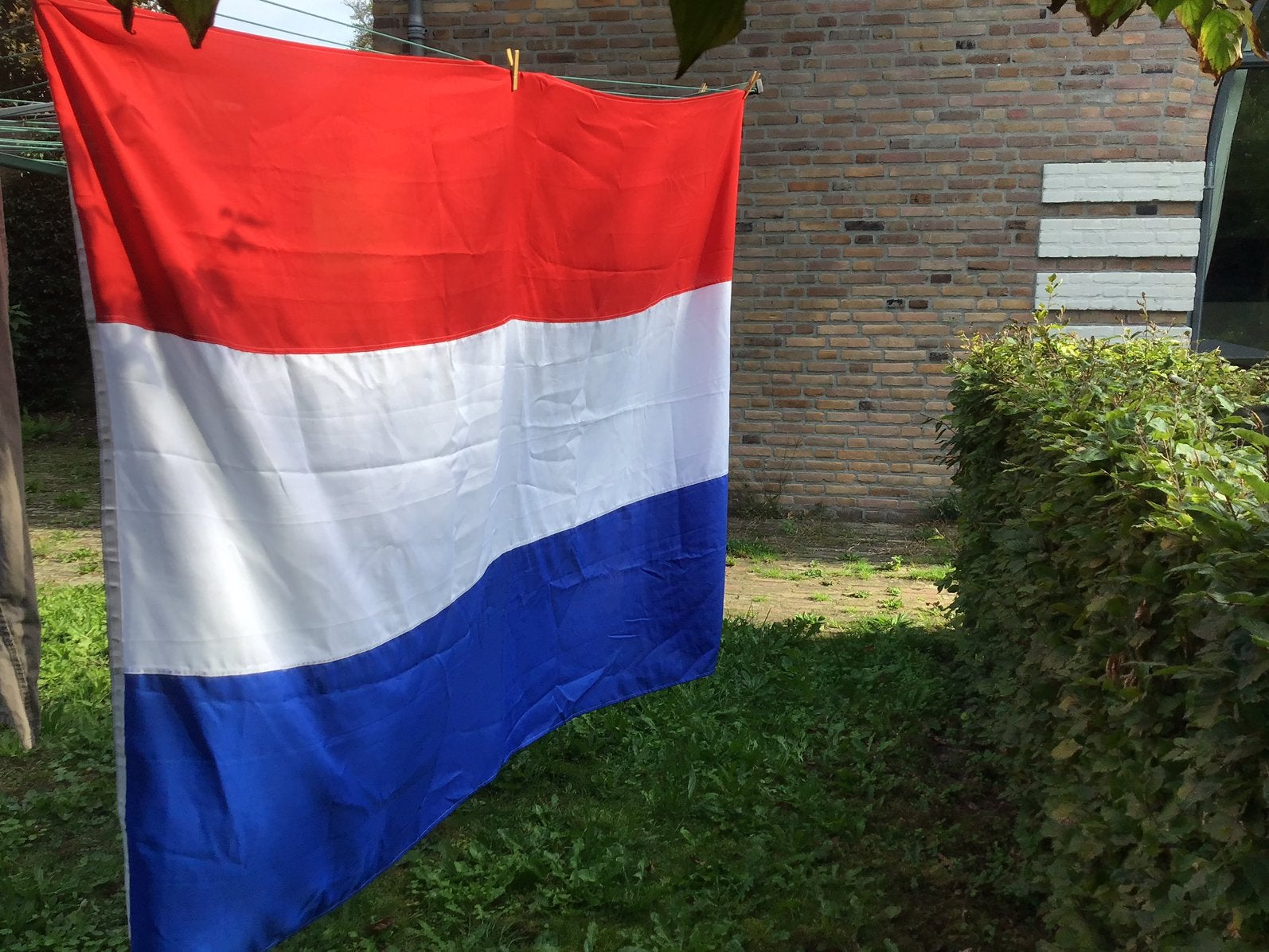 Grote Nederlandse Vlag.150x 225 cm., Ophalen of Verzenden, Zo goed als nieuw