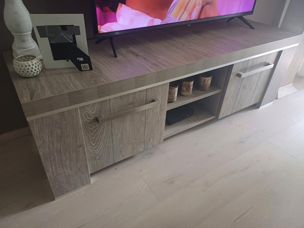 Tv kast en Salontafel, Ophalen, Zo goed als nieuw, 25 tot 50 cm, Minder dan 100 cm