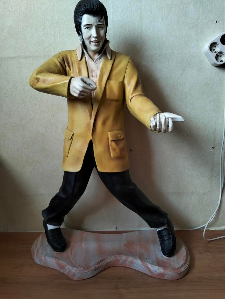 Elvis beeld +/- 95cm hoog, Ophalen of Verzenden, Zo goed als nieuw