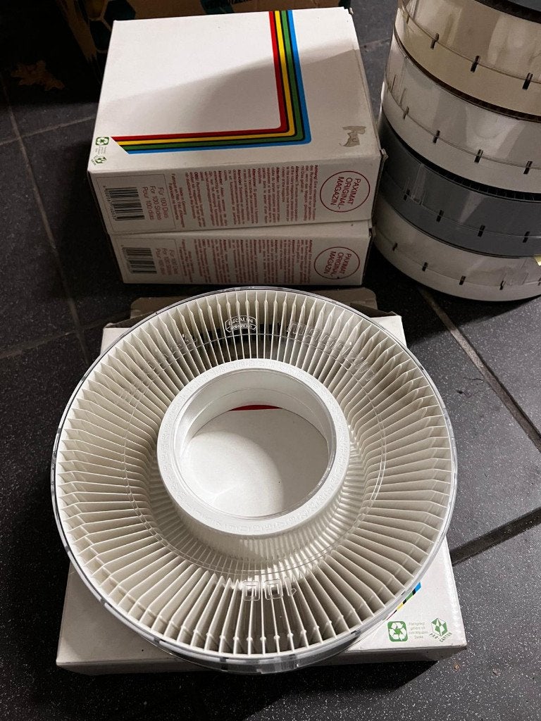 11x Braun Paximat 100 diamagazijn - in uitstekende staat, Verzenden, Gebruikt