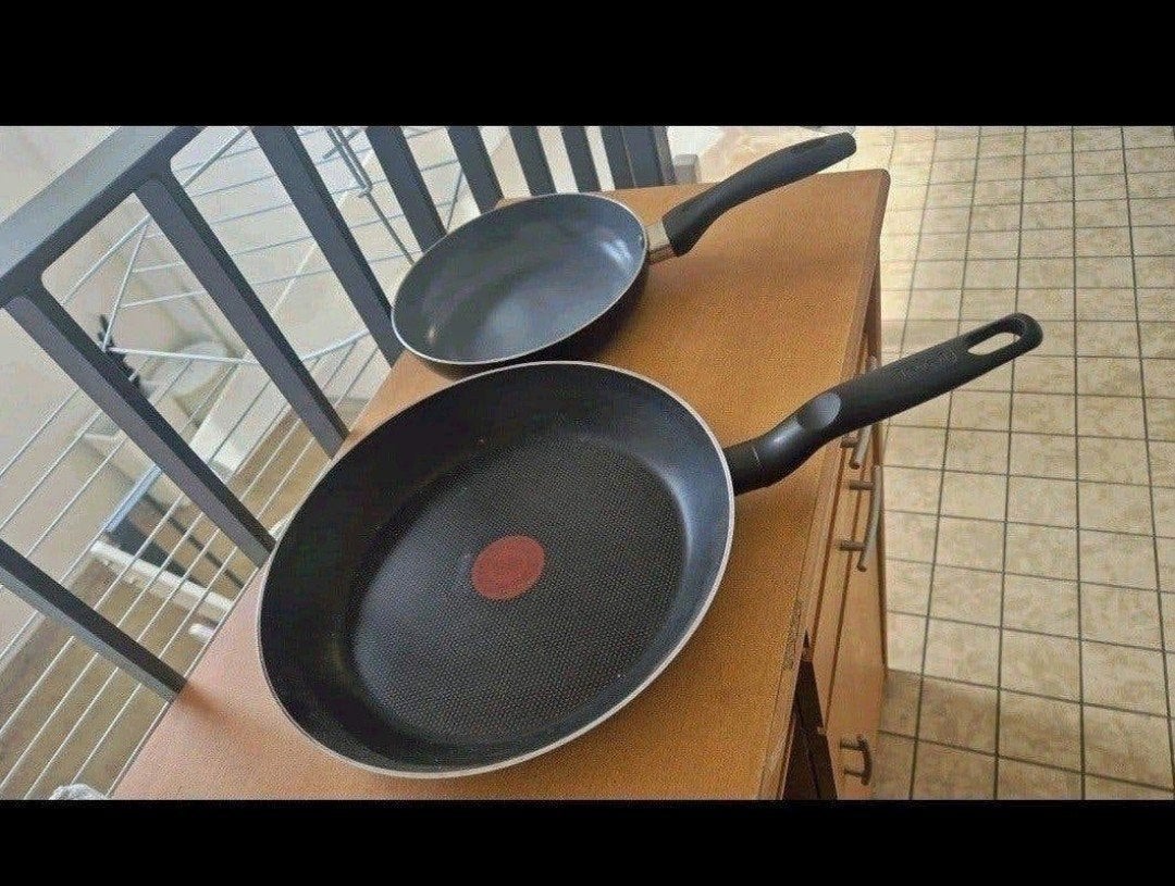 2 koekenpannen o.a tefal, Ophalen of Verzenden, Nieuw