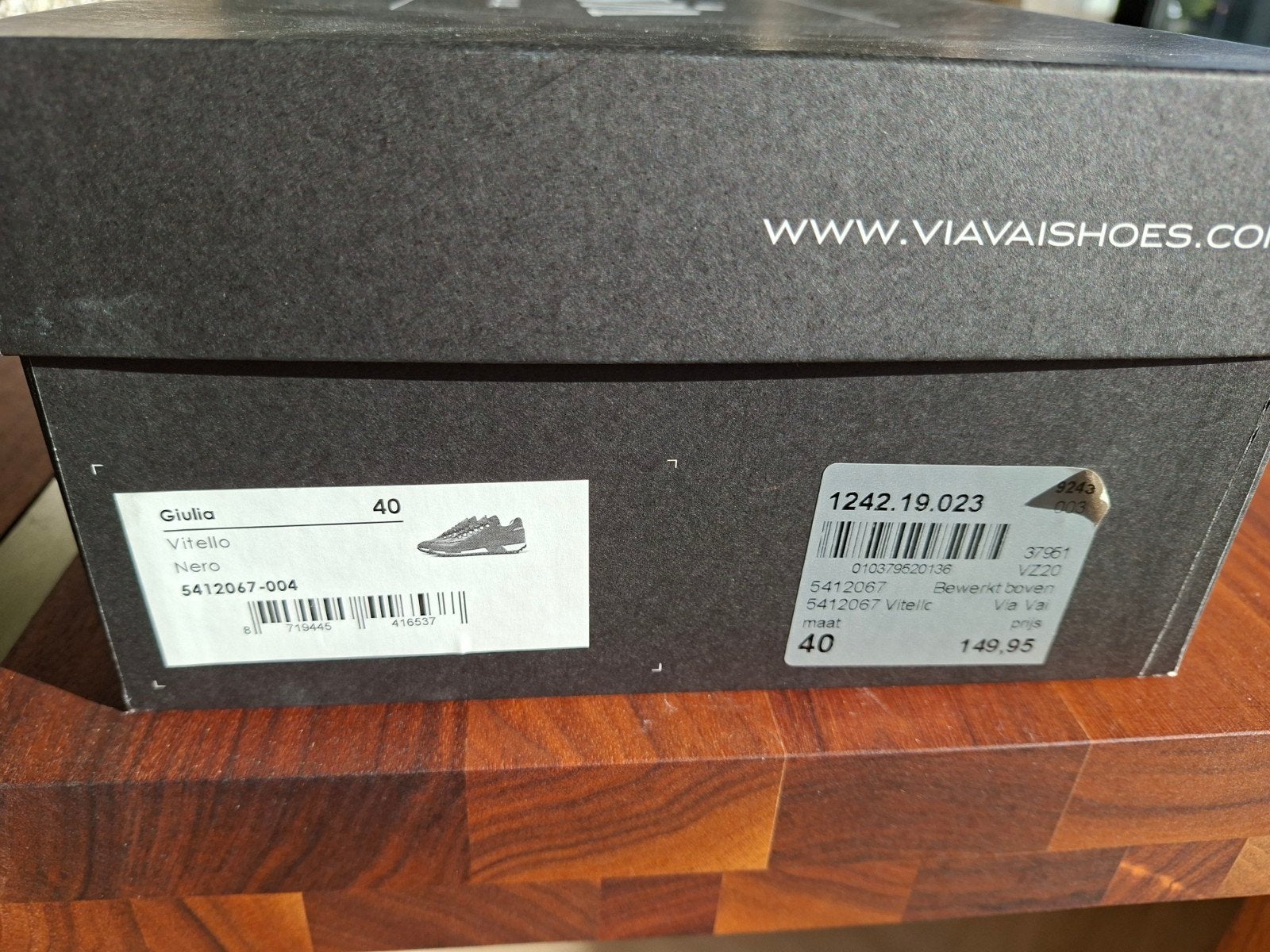 VIA VAI sneakers maat 40, dames, Via Vai, Zwart, Ophalen of Verzenden, Sneakers of Gympen