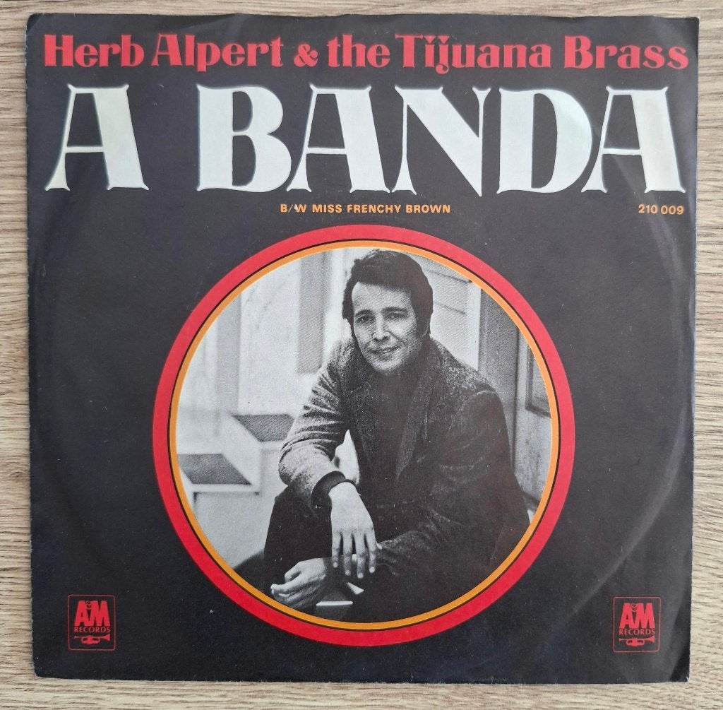 Herb Alpert single A Banda André van Duin Dik Voormekaar, Gebruikt, 7 inch, Single, Ophalen of Verzenden