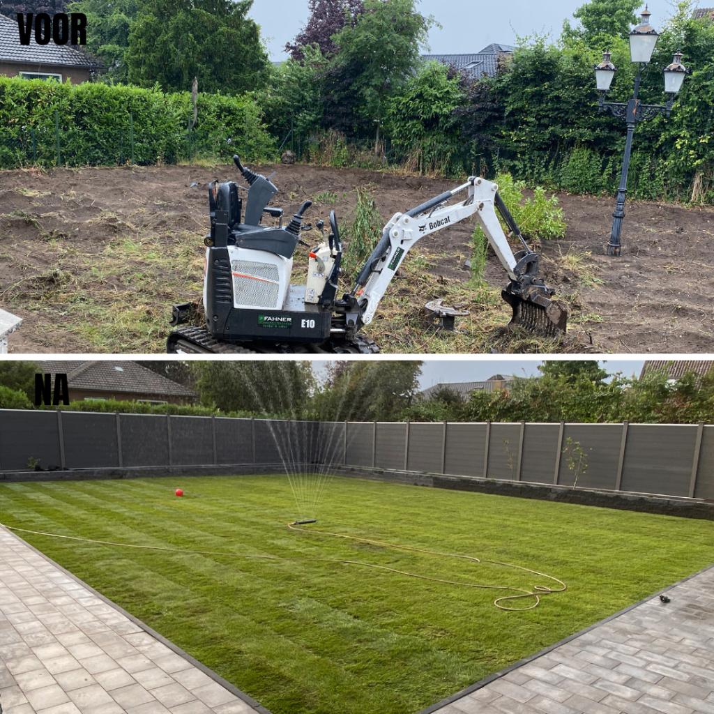 Vervangen gazon!! Tuinaanleg & Grondwerk, Diensten en Vakmensen, Tuinmannen en Stratenmakers, Tuin- of Vijveraanleg