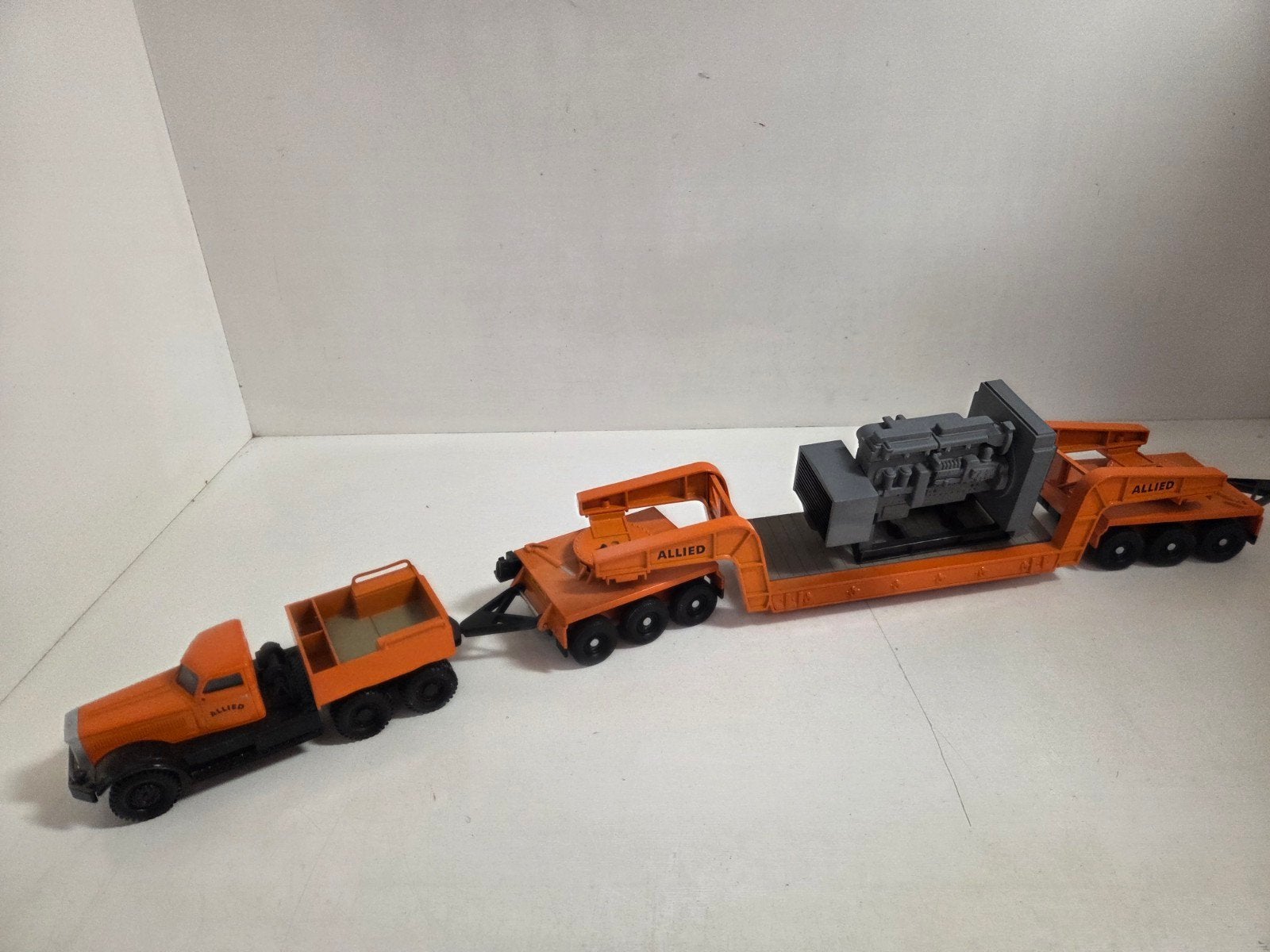 Corgi set Diamond T zwaartransport 1:50, Hobby en Vrije tijd, Corgi, ., Ophalen of Verzenden, Zo goed als nieuw
