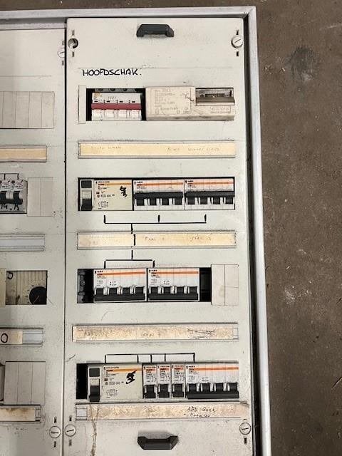 2259. Gebruikte meterkast / aardlek / automaat / hoofdschake, Ophalen, Gebruikt