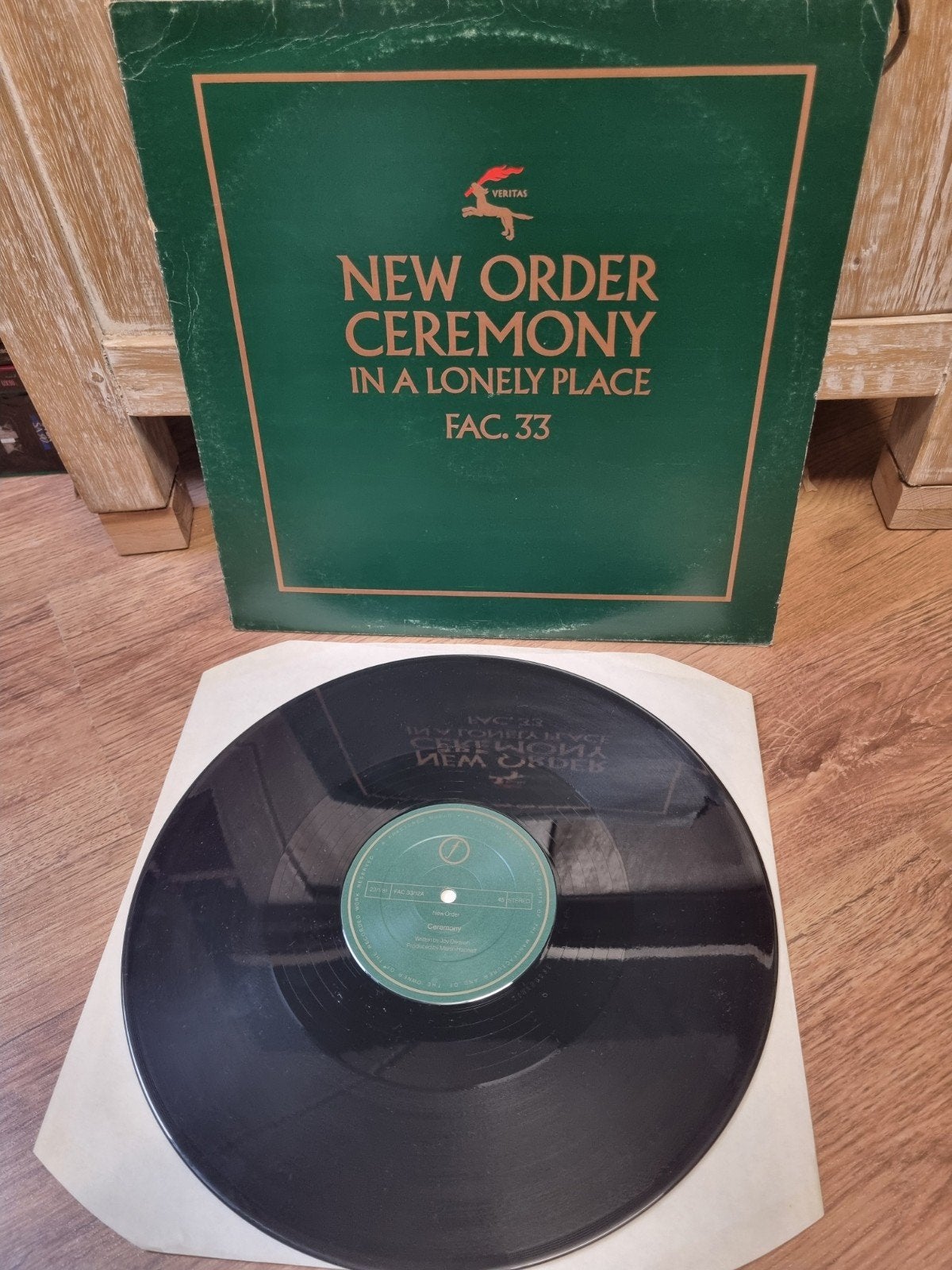 12"New Order – Ceremony, Cd's en Dvd's, Vinyl | Dance en House, Ophalen of Verzenden, Gebruikt, Overige formaten, Disco