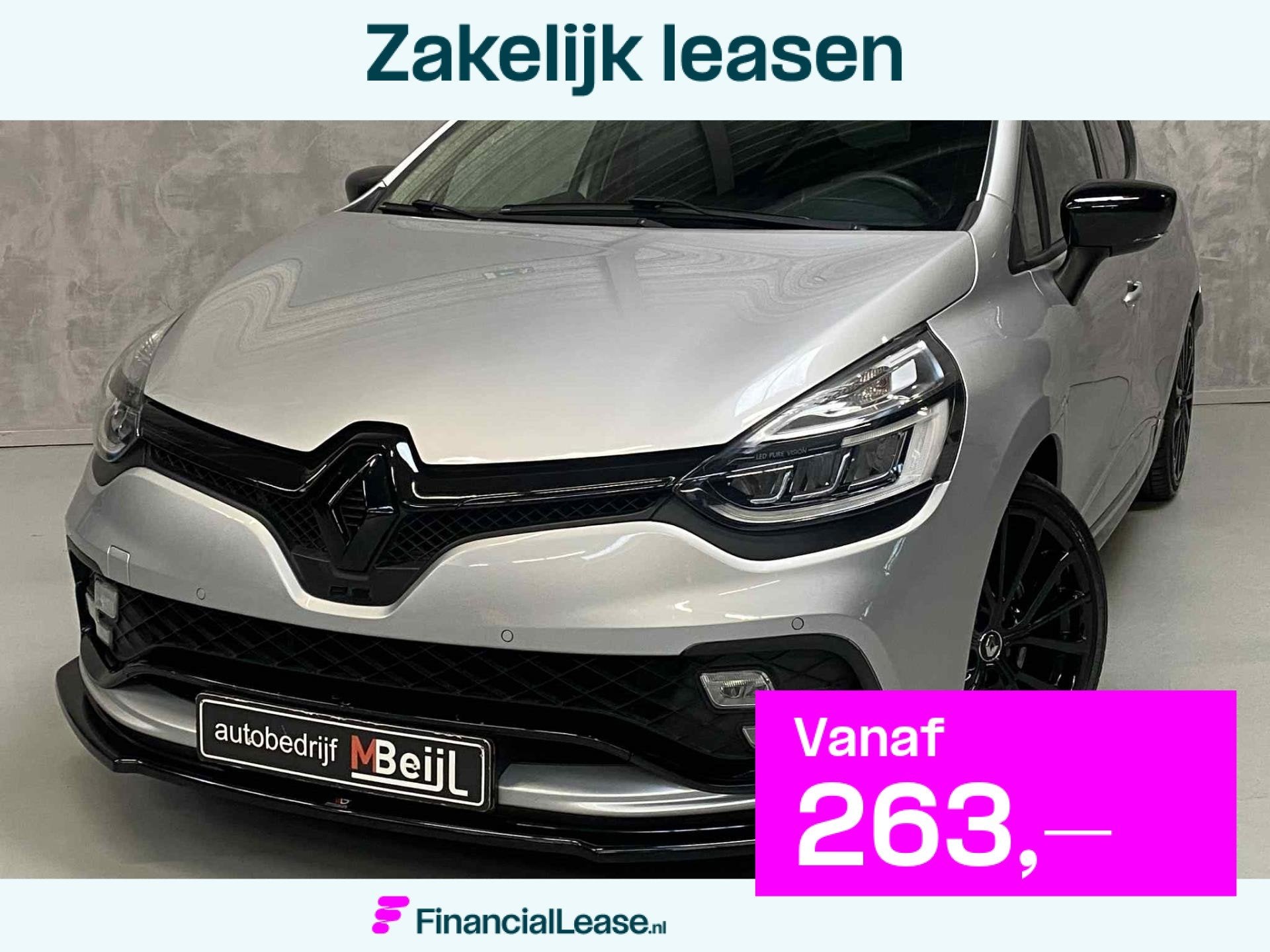 Renault Clio 1.6 Turbo R.S /Camera /MAXTON /Leder, 1618 cc, Gebruikt, Euro 6, 4 cilinders