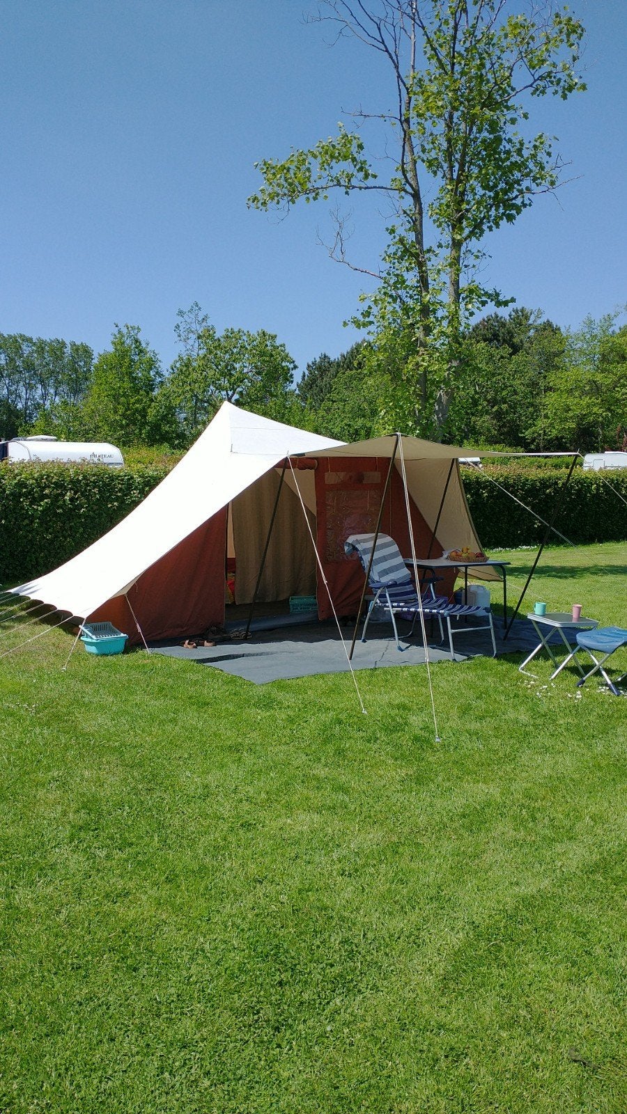 de Waard Albatros, Caravans en Kamperen, Ophalen of Verzenden, Gebruikt, Tot en met 4