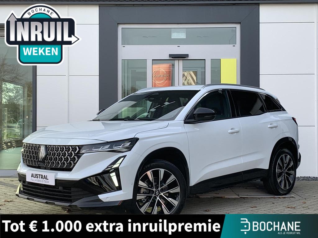Renault Austral 1.2 E-Tech Full Hybrid 200 Techno | Reservew, Auto's, Renault, Stof, 1199 cc, Wit, Nieuw