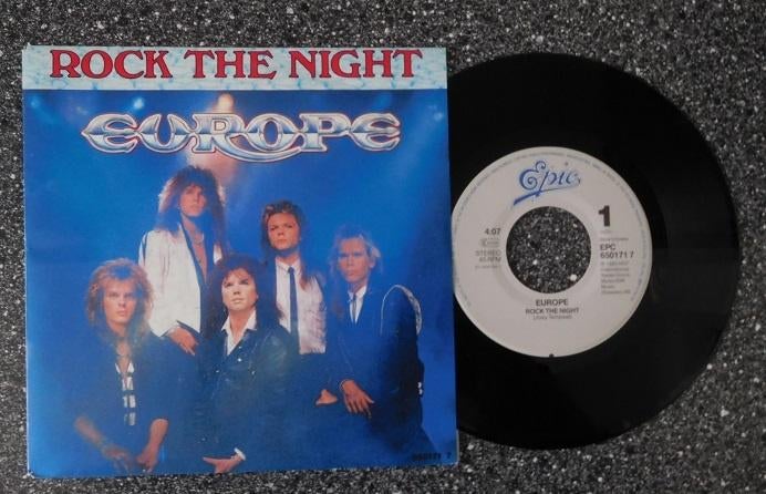 Europe - rock the night (vanaf € 1,50), Ophalen of Verzenden, Zo goed als nieuw, Pop