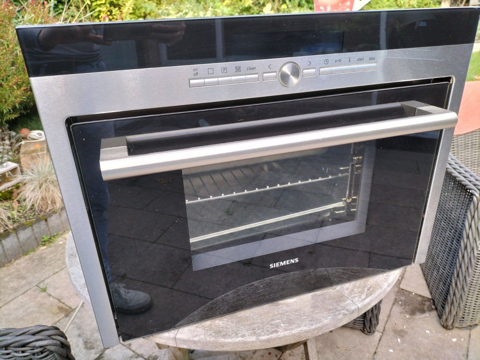 Siemens HLHB26-2 Inbouw stoom Oven, Ophalen, 60 cm of meer, Siemens, Inbouw
