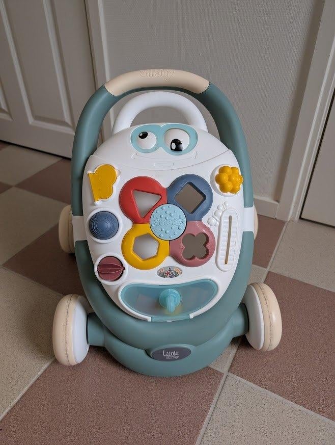 Little Smoby 3-in-1 loopwagen, Ophalen, Zo goed als nieuw, Overige typen, Met wieltjes