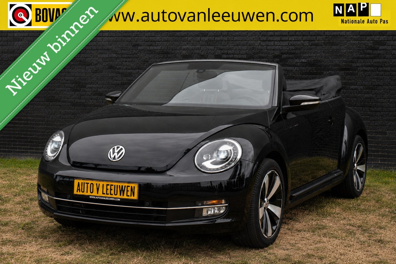 Volkswagen Beetle Cabriolet Turbo Club XENON-LED/CAMERA/PDC/, Voorwielaandrijving, Gebruikt, 4 cilinders, 4 stoelen