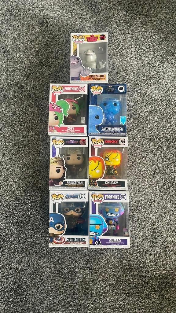 Diverse funko poppen, Ophalen of Verzenden, Gebruikt