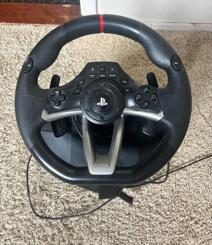 Racestuur PS4, Ophalen, Zo goed als nieuw, Stuurtje of Sportattribuut