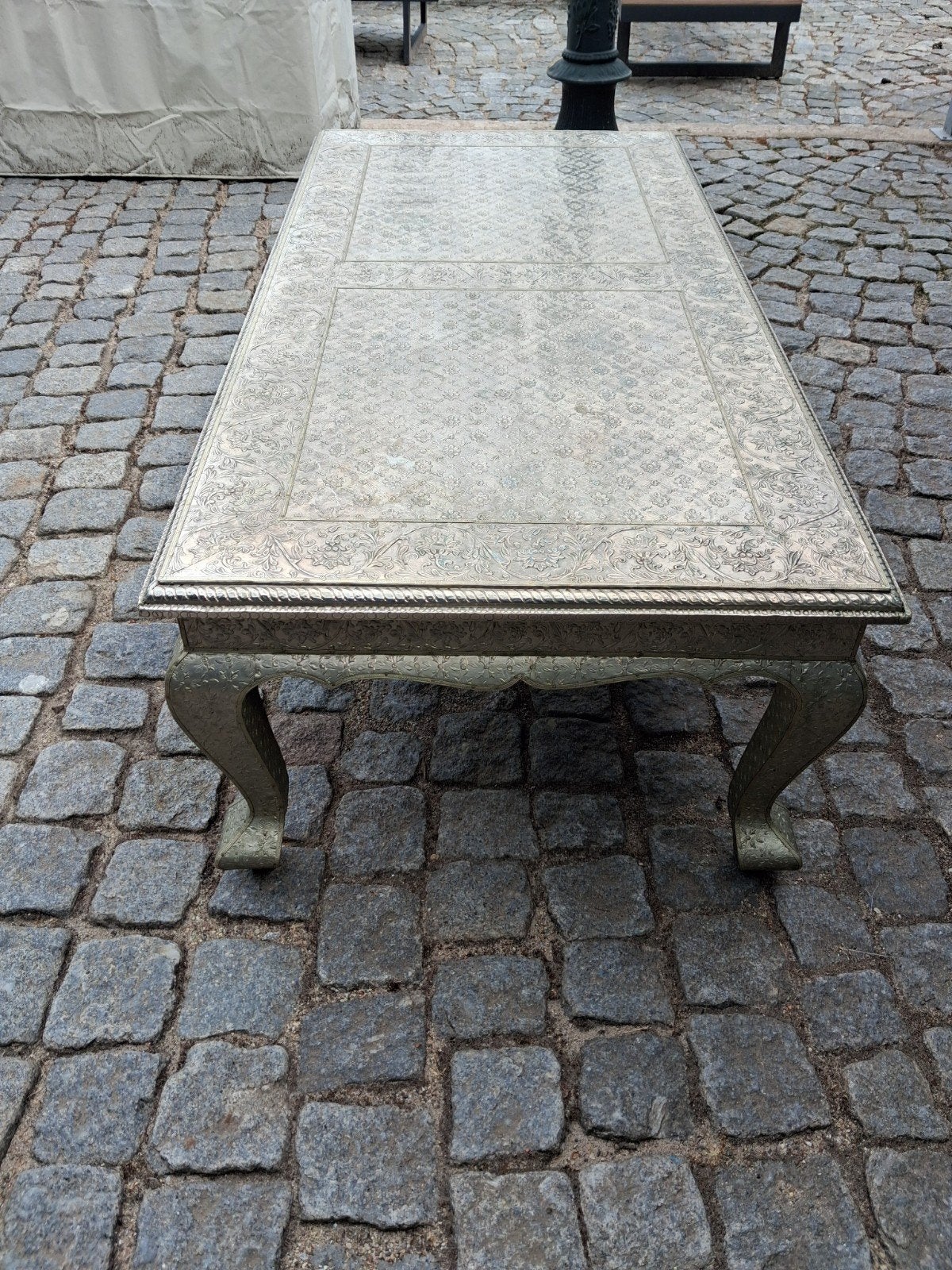 Te koop: salontafel marakesh., Ophalen, 100 tot 150 cm, 50 tot 100 cm, Zo goed als nieuw