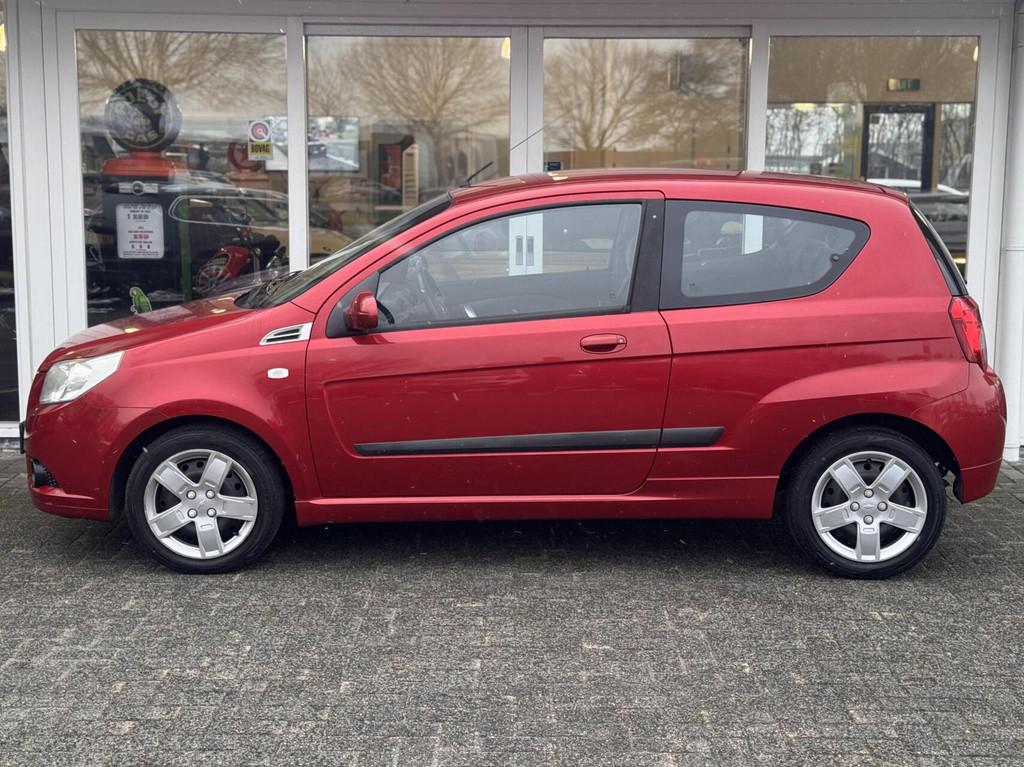 Chevrolet Aveo 1.2 16V 84pk, LS uitv.,airco,elek pakket,cpva, Auto's, Chevrolet, Voorwielaandrijving, 1005 kg, Stof, 4 cilinders