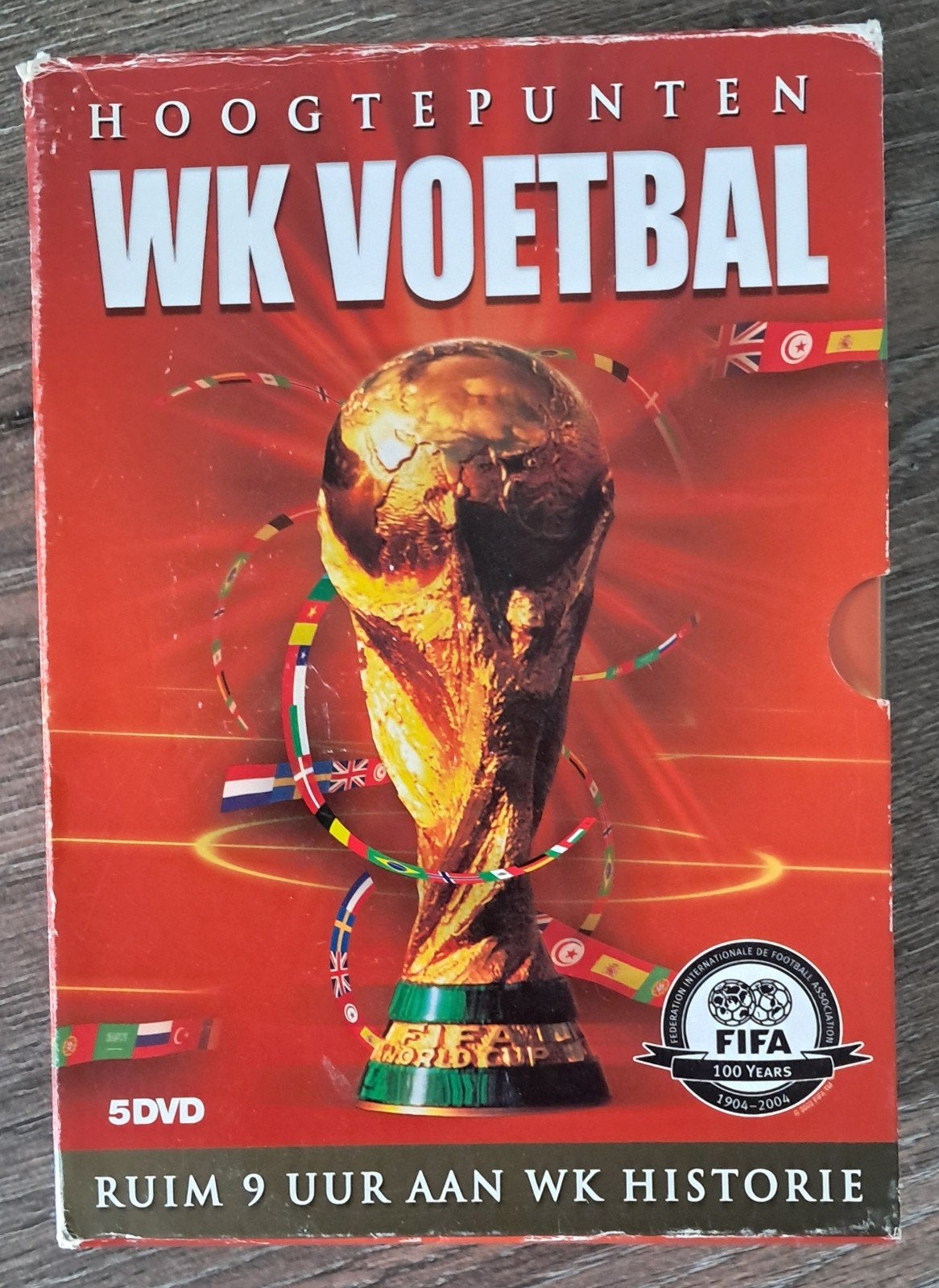 WK Voetbal Hoogtepunten - 5 DVD Boxset, Ophalen of Verzenden, Gebruikt, Buitenlandse clubs