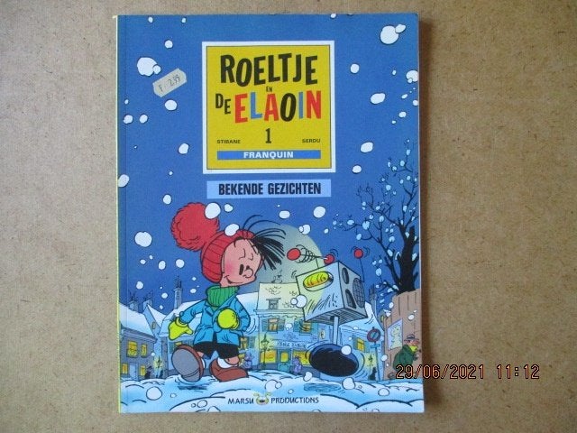 adv3801 roeltje en de elaoin, Eén stripboek, Ophalen, Gelezen
