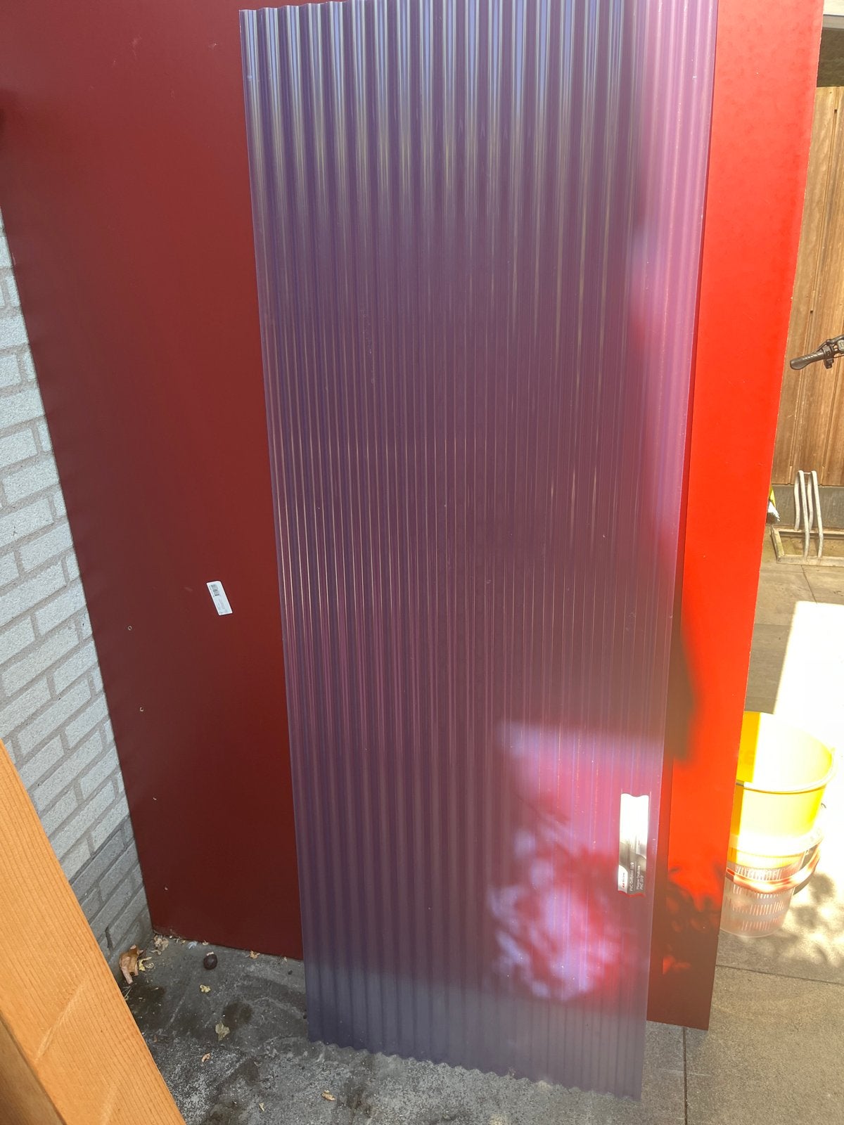 PVC Golfplaat 66x183cm - Martens Plaque Ondulée, Ophalen, Nieuw