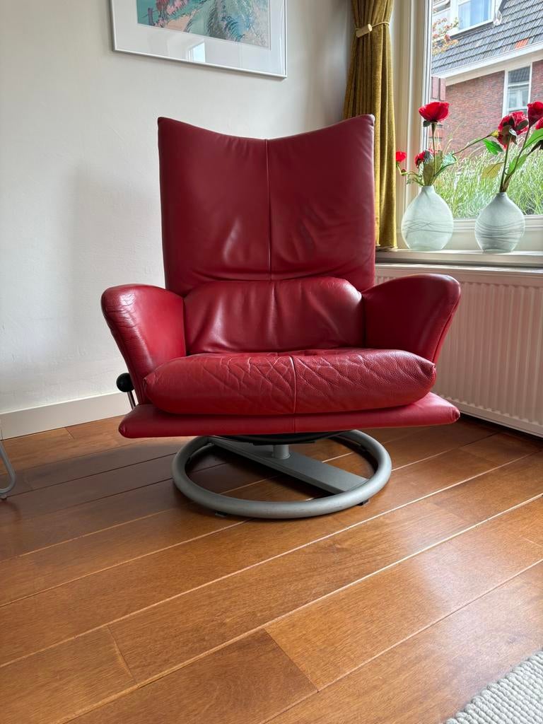Rolf Benz fauteuil Padova 420 uit 2003, Ophalen, Gebruikt, Rolf Benz fauteuil Padova, 50 tot 75 cm