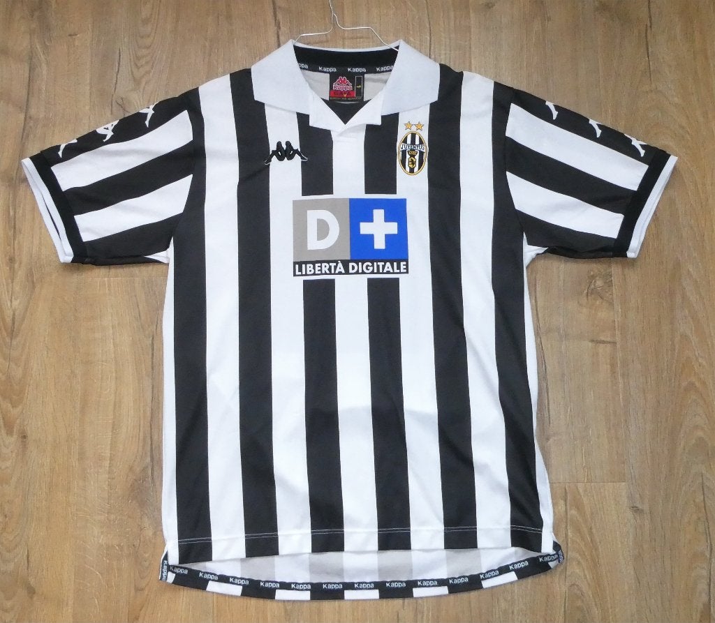 voetbalshirt Juventus 1998-2000 Kappa L retro vintage, Verzenden, Gebruikt, Buitenlandse clubs, Shirt