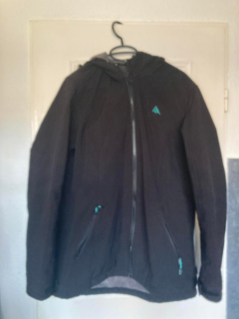 Zwarte rodeo outdoor  explorer Jas - Maat L, Kleding | Dames, Ophalen of Verzenden, Zo goed als nieuw, Maat 42/44 (L), Zwart