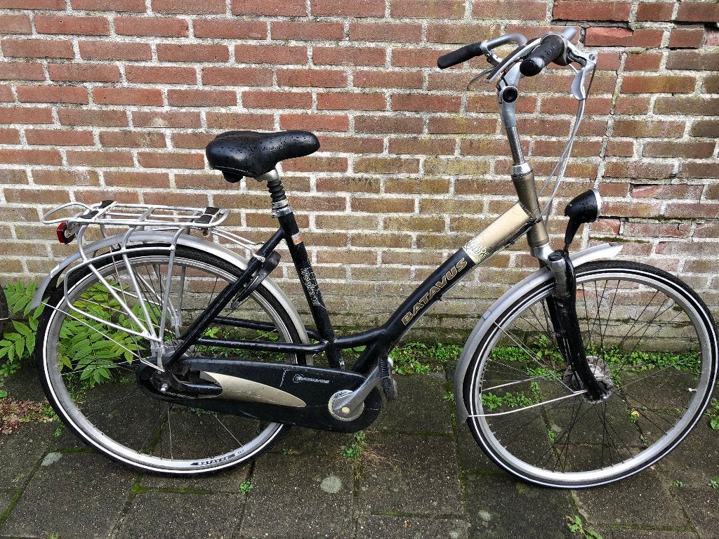 28 inch dames fiets 90 euro, Fietsen en Brommers, Ophalen, Gebruikt, Versnellingen