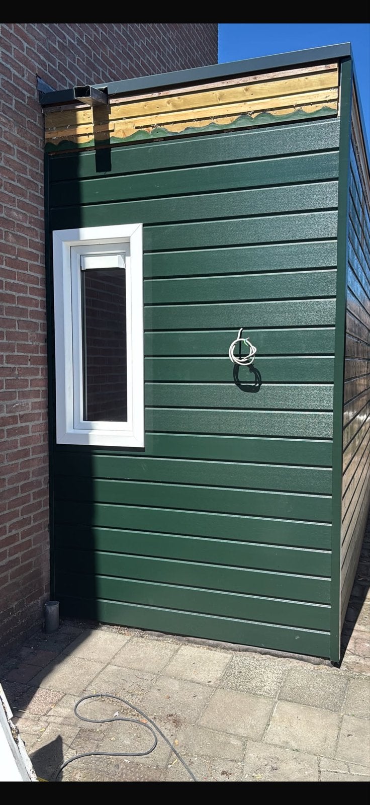 Gezocht: Keralit 143mm groen (RAL 6009), Doe-het-zelf en Verbouw, Ophalen, Minder dan 25 mm, Nieuw, Plank