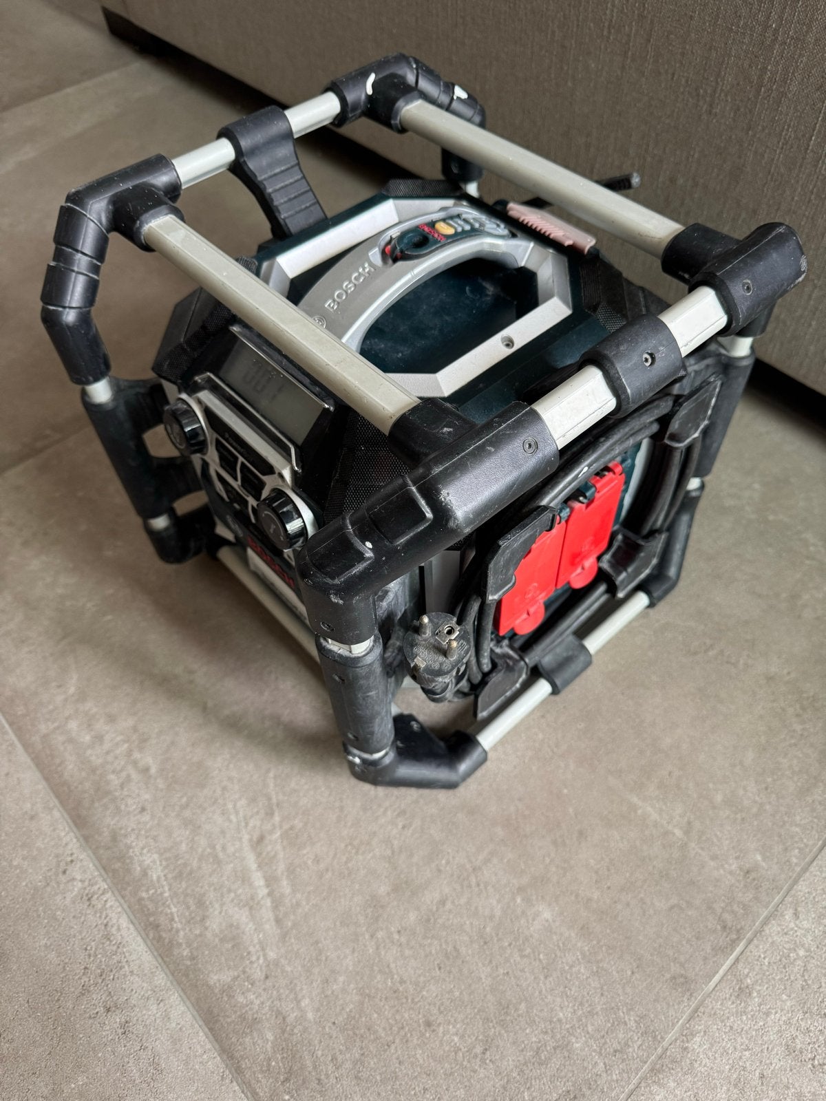 Bosch GML 50 - bouwradio, Audio, Tv en Foto, Radio's, Ophalen of Verzenden, Gebruikt, Bouwradio