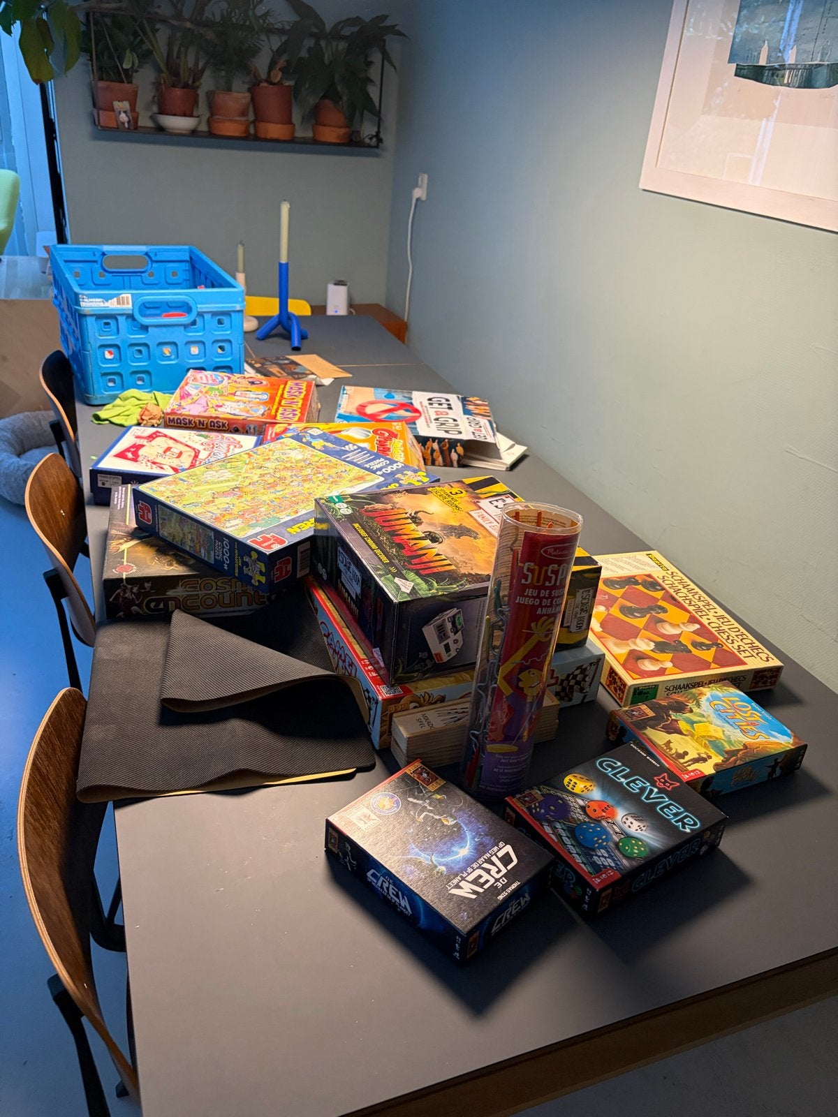 Diverse bordspellen en puzzels - Veel keuze!, Een of twee spelers, Ophalen, Gebruikt