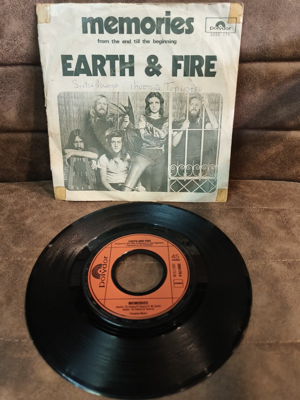 Earth & Fire - Memories / From The End Till The Beginning, Gebruikt, 7 inch, Ophalen of Verzenden, EP