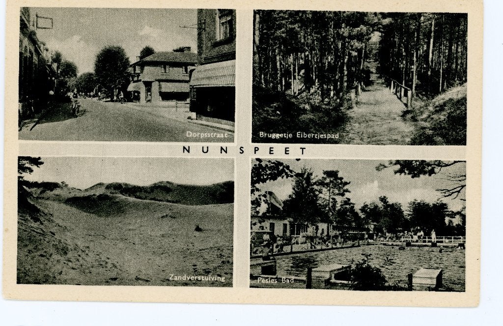Nunspeet, Verzamelen, Verzenden, 1940 tot 1960, Ongelopen, Gelderland