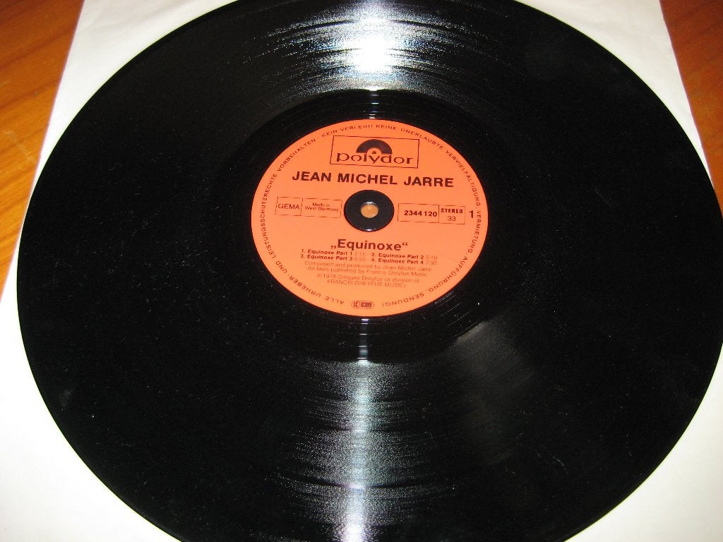 LP Jean Michel Jarre: Equinoxe, Cd's en Dvd's, Vinyl | Pop, Ophalen of Verzenden, Zo goed als nieuw, LP